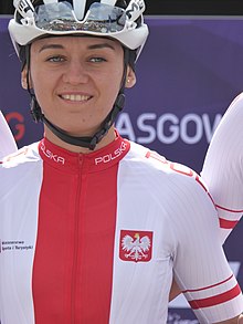 Katarzyna Wilkos - Velosipedda velosipedda velosport bo'yicha UEC Evropa chempionati (ayollar o'rtasidagi poyga) .jpg