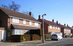 Post war new town housing in Bennetts End Kiln Ground Bennets End.jpg