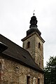 Čeština: Kostel svatého Vavřince v Klení, okres Český Krumlov. English: Church of Saint Lawrence in Klení, Český Krumlov District, South Bohemian Region, Czechia.