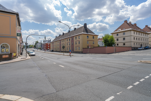 Kreuzung Stephanstraße, Ernst-Reuter-Straße 20220724 HOF06869cens