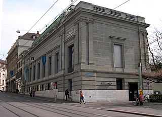 Kunsthalle Basel museum in Basel (Switzerland)