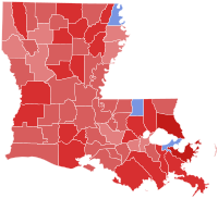 Parishes won by Commissioner of Insurance candidates in the October 22, 2011 election.
Donelon
50-60%
60-70%
70-80%
80-90%
Hodge
50-60% LAInsuranceCom2011.svg