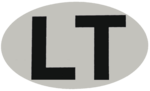 Thumbnail for File:LT international vehicle registration oval.png