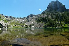 Le lac de Trécolpas.