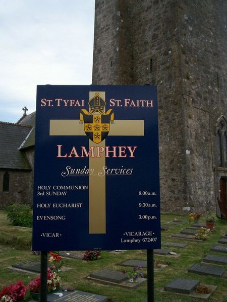 File:Lamphey Church (detail) - geograph.org.uk - 218193.jpg