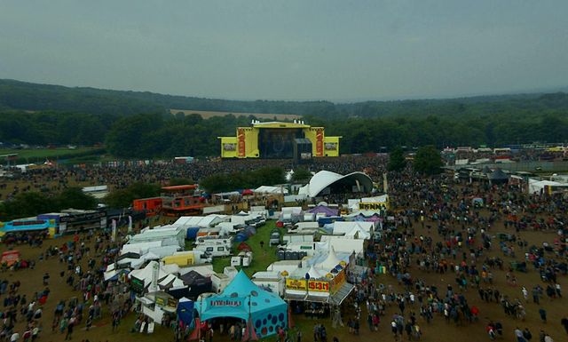 Leeds Festival Site in 2012