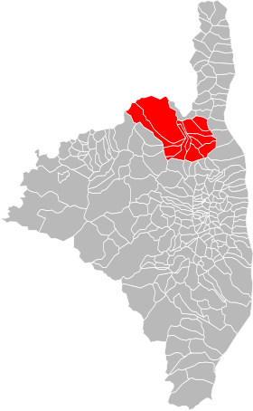 Localisation de Communauté de communes du Nebbiu