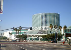 Los Angeles Convention Center, hvor utstillingen ble holdt.