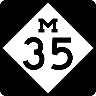<span class="mw-page-title-main">M-35 (Michigan highway)</span> State highway in Michigan, United States