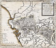 Mapa de Jerez en 1787
