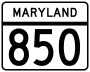 MD Route 850.svg