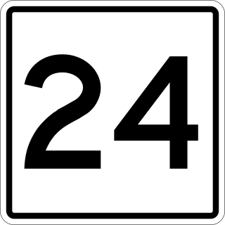 <span class="mw-page-title-main">Maine State Route 24</span> State highway in Maine, US