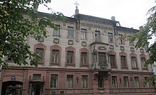 The Nabokov family mansion in Saint Petersburg; today it is the site of the Nabokov museum.