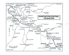 Map showing the former extent of railways around Buxton Manchester Central to Buxton map aey.jpg