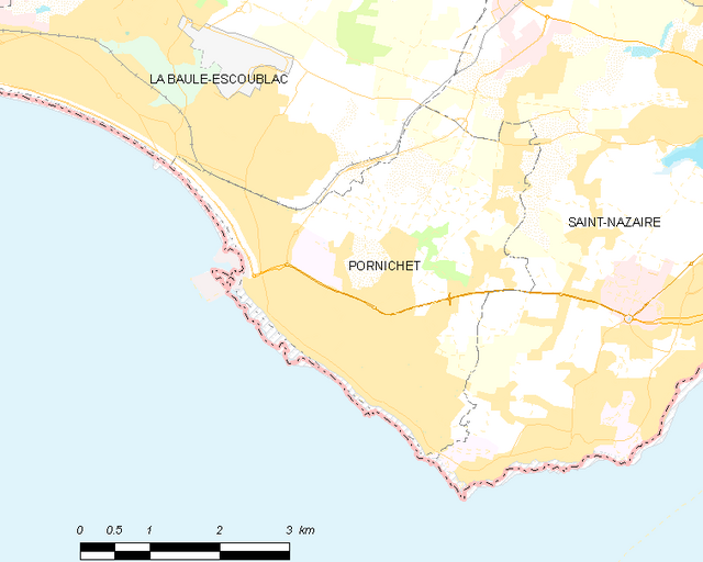 Poziția localității Pornichet