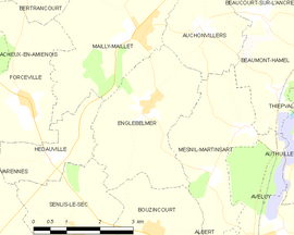 Mapa obce Englebelmer