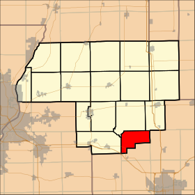 Localização de Kansas Township