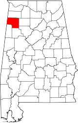 Map of Alabama highlighting Marion County.svg