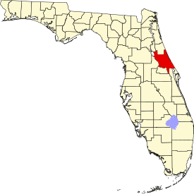 Koort vun Volusia County