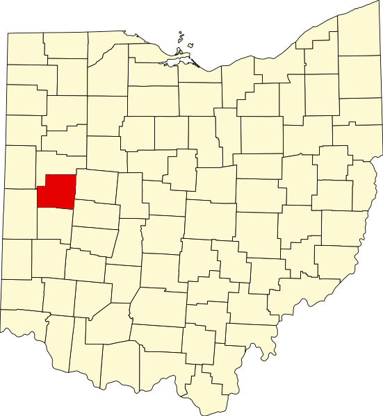 File:Map of Ohio highlighting Shelby County.svg