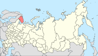 Map of Russia - Murmansk Oblast (2008-03).svg