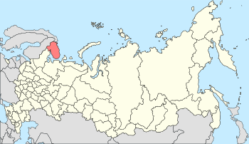 Geografska lega Murmanske oblasti