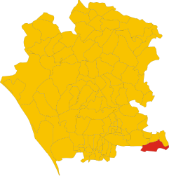 San Felice a Cancello - Mapa