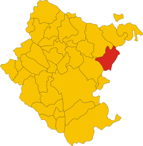 Localización de Sansepolcro