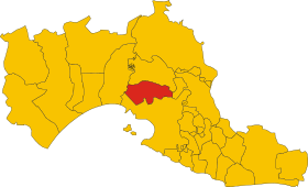 Map of comune of Statte (province of Taranto, region Apulia, Italy).svg