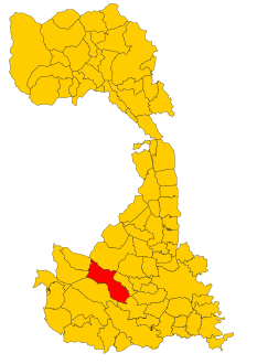 Map of comune of Tronzano Vercellese (province of Vercelli, region Piedmont, Italy).svg