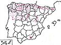 Mapa d'Espanya on es troba el cirerer.jpg