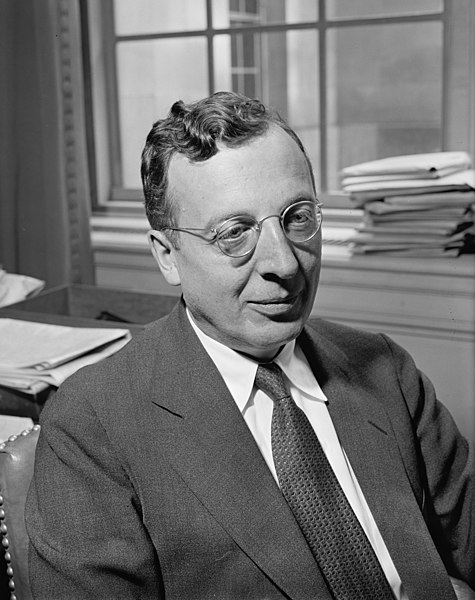 Max Lowenthal in his Washington office (1939)