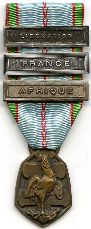 <span class="mw-page-title-main">1939–1945 Commemorative war medal (France)</span> Award