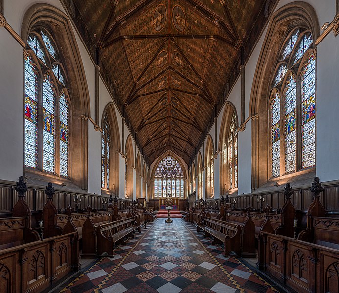 File:Merton College Chapel Interior 1, Oxford, UK - Diliff.jpg