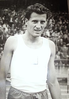 Milan Tošnar Czech athlete (1925-2016)