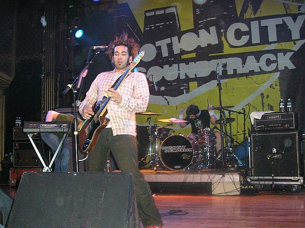 The band performing in Denver, Colorado in 2005.