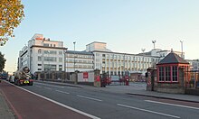 The Mail Centre as seen from the north, looking along Farringdon Road (prior to redevelopment). Mount Pleasant, Clerkenwell, London - geograph.org.uk - 3755825.jpg