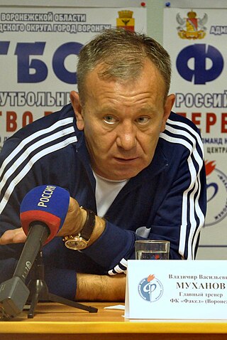 <span class="mw-page-title-main">Vladimir Mukhanov</span> Russian football coach (born 1954)