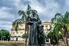 Statue of Maria Leopoldina of Austria in Rio de Janeiro Museu da Quinta da Boa Vista 1.jpg