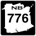 Route 776 marker