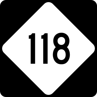 <span class="mw-page-title-main">North Carolina Highway 118</span> State highway in North Carolina, US