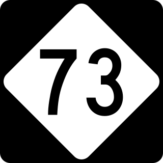 <span class="mw-page-title-main">North Carolina Highway 73</span> State highway in North Carolina, US