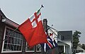 Image 37Flag of New England flying in Massachusetts. New Englanders maintain a strong sense of regional and cultural identity. (from New England)