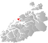 Aukra within Møre og Romsdal