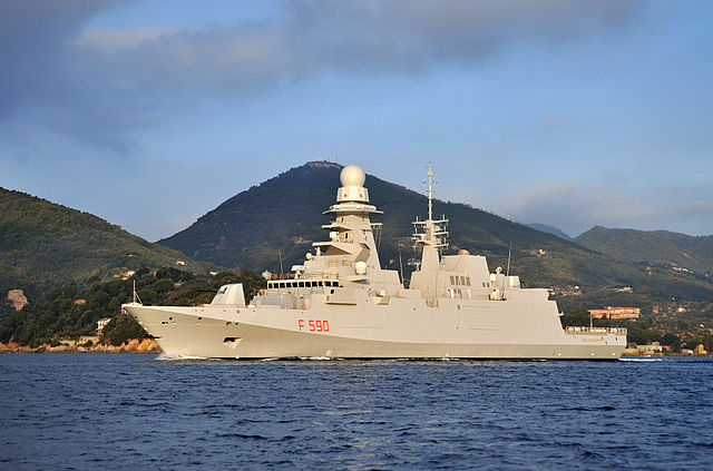 Italian FREMM frigate Carlo Bergamini (F590)