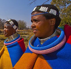 Ndebele asszonyok