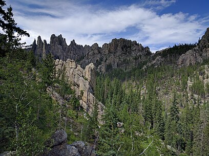 Black Hills, South Dakota, USA (Dome Mountain)