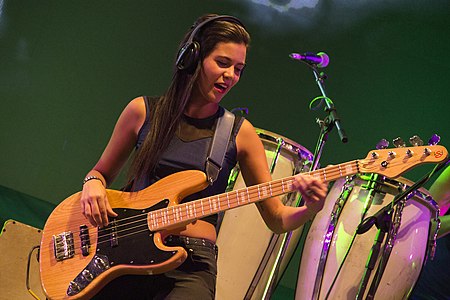 La cantant i baixita argentina Nerina Nicotra