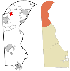 Pike Creek Valley – Mappa