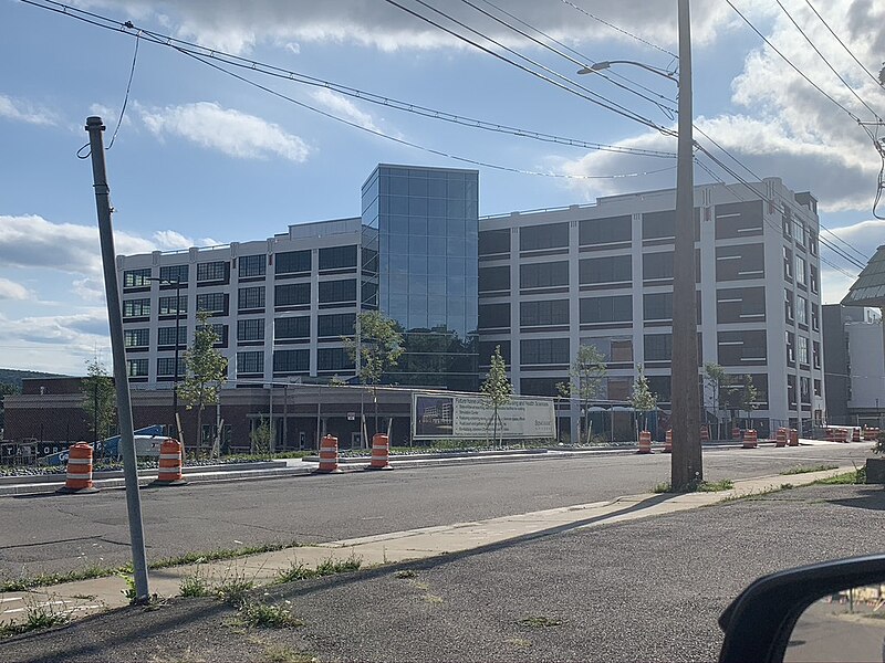File:New Decker College of Nursing and Health Sciences building under construction in Johnson City, August 2020.jpg